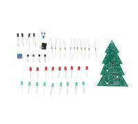 Kit de soudure pour sapin de Noël 16 LED Vert