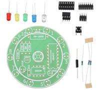 Kit de Soudure Pratique DIY pour Débutants, Carte Électronique Verte | Entraînement Électronique, Matériel Éducatif, Plastique, Projets de Formation, pour Garçon et Filles et Adultes
