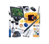 Kit de soudure professionnel - Rosfix NanoPro 8 en 1 - Microscope LCD 7"" 1200x - Station T12 - Caméra 12MP 1080p