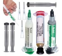 Kit de soudure Rosfix Flux 338 + Etain Liquide 183°C +2x piston,