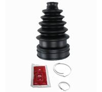 Kit de Soufflet de Cardan Universel avec Colliers et Graisse de Montage
