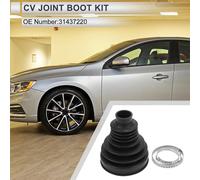 Kit De Soufflet De Joint Intérieur Pour Volvo S60 2019-2025 Pour Volvo S90 2017-2024 Soufflet Joint Vitesse Constante Robuste Durable No.31437220 Colliers Caoutchouc 1 Ensemble