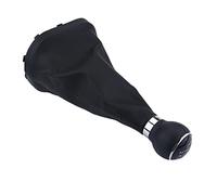 Kit de Soufflet de Pommeau de Levier de Vitesse élégant à 6 Vitesses pour II 2 MK2 2003-2010, Plastique Noir de Haute qualité + Cuir, Ajustement Direct, 1x Kit pour les Amateurs de Voitures