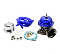 Kit de soupape de décharge turbo avec bride de 6,3 cm, BOV pour modification de voiture, rouge et noir, soupape de décharge de pression (B)