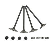 Kit de soupape d'échappement et de soupape d'admission de Moteur de Moto, Plaque de Verrouillage de Joint d'huile, adaptée à CH125(1set)
