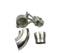 Kit De Soupapes D'échappement Universelles 51/63/76MM Pour Voiture Contrôleur Dépression Télécommande Interrupteur Accessoires Modification(Valve 76mm Pipe)