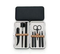 Kit de Sourcils - Pince À Épiler Professionnelle - Ciseaux À Sourcil - Peigne À Sourcil - Outils Complets