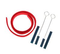 Kit de sourdine professionnel pour piano 5 pièces avec bande de tempérament et 4 sourdines