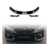 Kit de Spoiler Avant pour Pare-Chocs Avant de Voiture, Diffuseur Avant Inférieur, Protection de Carrosserie Décorative, pour BMW Série 4 F32 F33 M-Tech 2014-2020,Black