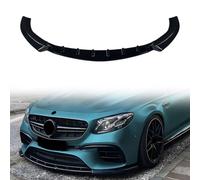 Kit de Spoiler Avant pour Pare-Chocs Avant de Voiture, Diffuseur Avant Inférieur, Protection de Carrosserie Décorative, pour Mercedes-Benz Classe E W213 E63 AMG 2016-2020,Black