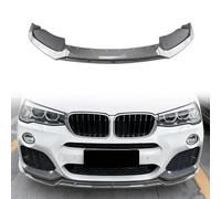 Kit de Spoiler Avant pour Pare-Chocs Avant de Voiture, Diffuseur Avant Inférieur, Protection de Carrosserie Décorative, pour BMW X3 F25 X4 F26 LCI M Sport 2014-2017,Carbon Fibre