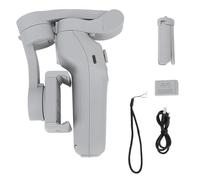 Kit de stabilisateur de smartphone portable sans tremblement, enregistrement vidéo pliable à 3 axes avec module de suivi automatique du visage AI pour les créateurs de contenu