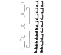 Kit de Stabilisateur de Touches Gh60 87 sans Pavé 6 , 25u Acier Inoxydable