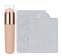 Kit de stamping pour manucure - Kit de graffiti pour impression sur ongles - Beaux motifs pour voyage, maison et salon de manucure