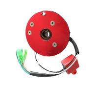 Kit de Stator bobine magnétique Rotor d'allumage rouge pour moteur Horizontal ATV Pit Bike 50cc-150cc Bobine Stator Moto