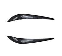 Kit de Stickers pour paupières de phares (2 pièces) pour BMW X3 F25 et X4 F26 18i 18d 20i 20d 25i 30i 30d (2014-2018) ; Sourcils de phares (extérieur en Fibre de Carbone).