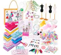 Kit De Studio De Mode - Ensemble Complet De Et De Design, Outils De, Accessoires en Tissu | Idéal pour lesEnfants, lesAdolescents Et lesDébutants, L'artisanat Créatif, Le Croquis, L