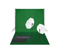 Kit de Studio Photo avec Eclairage et Toile de Fond Lumière de Photographie Système de Fond Kit 3094648