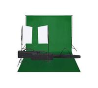 Kit de Studio Photo et Éclairage et Toile de Fond Lumière Photographie vidaXL