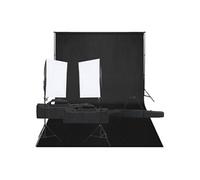 Kit de Studio Photo avec Eclairage et Toile de Fond Lumière de Photographie Système de Fond Kit 3094744