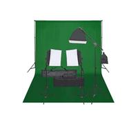 Kit de Studio Photo avec Eclairage et Toile de Fond Lumière de Photographie Système de Fond Kit 3094682