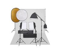 Kit de Studio Photo avec Eclairage Toile de Fond et Réflecteur Lumière de Photographie Système de Fond Kit de Support 3094693
