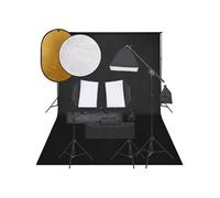 Kit de Studio Photo avec Eclairage Toile de Fond et Réflecteur Lumière de Photographie Système de Fond Kit 3094692