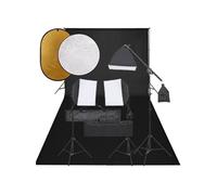 Kit de Studio Photo avec Eclairage Toile de Fond et Réflecteur Lumière de Photographie Système de Fond Kit 3094695
