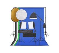 Kit de Studio Photo avec Eclairage Toile de Fond et Réflecteur Lumière de Photographie Système de Fond Kit 3094697
