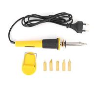 Kit de stylo à pyrogravure à bois Stylo à pyrogravure en cuir Artisanat en bois Poêle à bois électrique Outil en cuir Prise UE 220V 40W pour la sculpture, le soudage, le gaufrage, l'artisanat de gravu