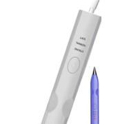 Kit de stylo de peinture diamant électrique avec 4 têtes de rechange et pompe à vide, 3 niveaux d'aspiration réglables, accessoires de peinture diamant rechargeables, sans fil, pour bricolage