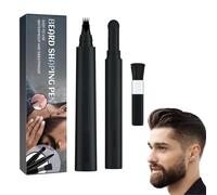 Kit de stylo de remplissage de barbe, stylo de remplissage de barbe, remplissage et définition faciles de votre barbe, avec stylo épaississant, stylo de remplissage de barbe, kit de stylo à barbe pour