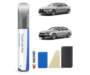 Kit de Stylo de Retouche Métallique TitanSilber 354 pour BMW Série 3/5 - Correspondance Exacte pour les Éclats et les Rayures