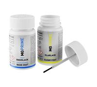 Kit de stylo de retouche RAL 2013 Orangé nacré/Pearl orange mat satiné Peinture de base peinture de vernis par 50ml