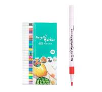 Kit de stylos de peinture acrylique - Pigment vibrant, outils de dessin | Pointe variée marqueurs acryliques finition imperméable traits lisses, ensemble de stylo compact pour projets de T