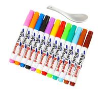 Kit de stylos pour art à l'eau, 12 couleurs, pour , garçons, filles, adolescents, activités de coloriage et artisanat
