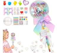 Kit de sucettes géantes pour la Saint-Valentin, lot de 24 sucettes géantes pour enfants, salle de classe, avec papeterie pour étudiants, sucette géante avec cartes cadeaux pour filles, cadeaux de