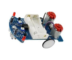 Kit de suivi de ligne de conduite automatique intelligent avec | Ensemble robot de suivi de ligne avec capteurs, programmable, compatibilité de codage et assemblage facile