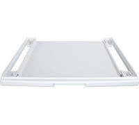 Kit de superposition - BOSCH - WTZ27400 - Avec plateau coulissant - 60 cm - Blanc