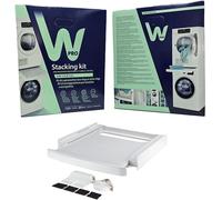 Kit de superposition universel pour lave-linge / sèche-linge 600x600x130mm - WPRO SKS101