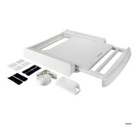 Kit de superposition universel 2 en 1 WPRO pour lave-linge / sèche-linge avec séchoir d'appoint