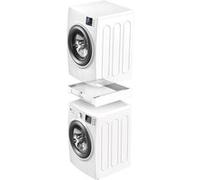 Meliconi – Kit de superposition Torre Duo – Tablette coulissante et tiroir – pour lave/sèche-linge