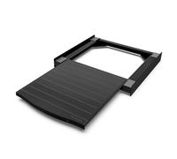 Kit de superposition universel - MELICONI - TORRE BLACK - tablette coulissante - Anti-vibrations - 60 cm