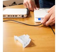 Kit de support ABS pour Starlink pour routeur Gen3 et support d'alimentation pour compatibilité V3 180 x 65 x 130 mm