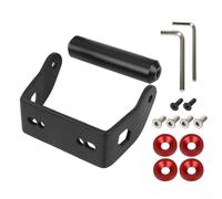 Kit de support arrière pour guidon de trottinette électrique - Adaptation du cadre et amélioration du contrôle (noir et rouge)