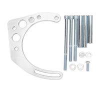Kit de support d'alternateur CheoTime, CNC Machined Billet Aluminium Mountting Set pour Big Block 396 427 454 compatible avec les poules à pompe à eau longue