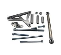 Kit de support d'alternateur en aluminium compatible avec SB Ford 289 302 Billette Polie Kit d'accessoires de support de générateur
