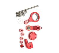 Kit De Support D'amortisseur Direction Pour Moto Pour YZF R1 Pour YZFR1 2002-2017 2003 2004 2005 2006 Irection Inversé(Red)