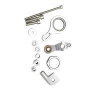Kit De Support D'amortisseur Direction Pour Moto Pour YZF R1 Pour YZFR1 2002-2017 2003 2004 2005 2006 Irection Inversé(Silver)