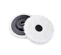 Kit de support de balai de rechange compatible avec Eureka J12 Ultra, accessoires de rechange pour aspirateur robot, 1 paire de supports de plaque de serpillère, noir